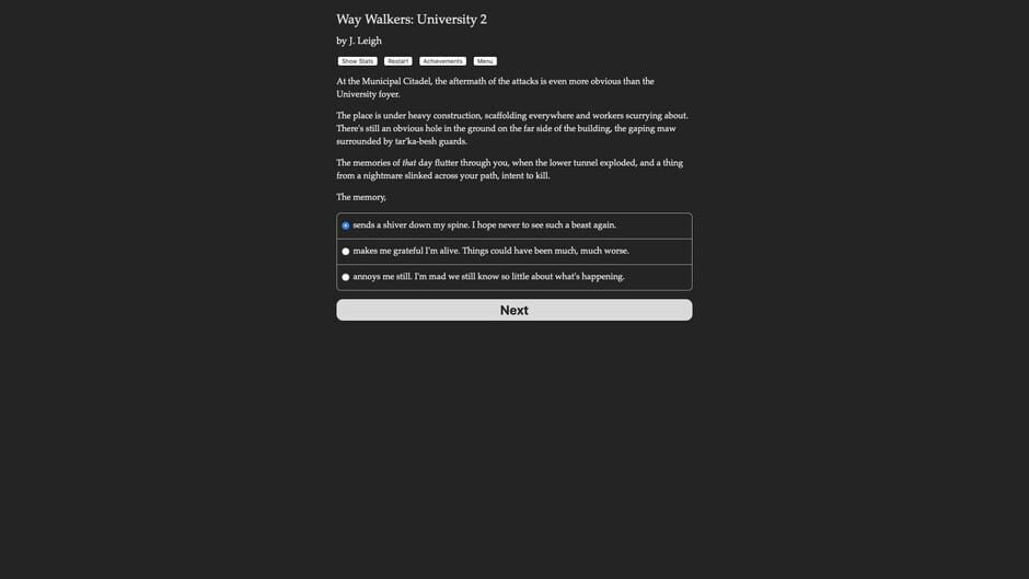 Way Walkers: University 2 Screenshot