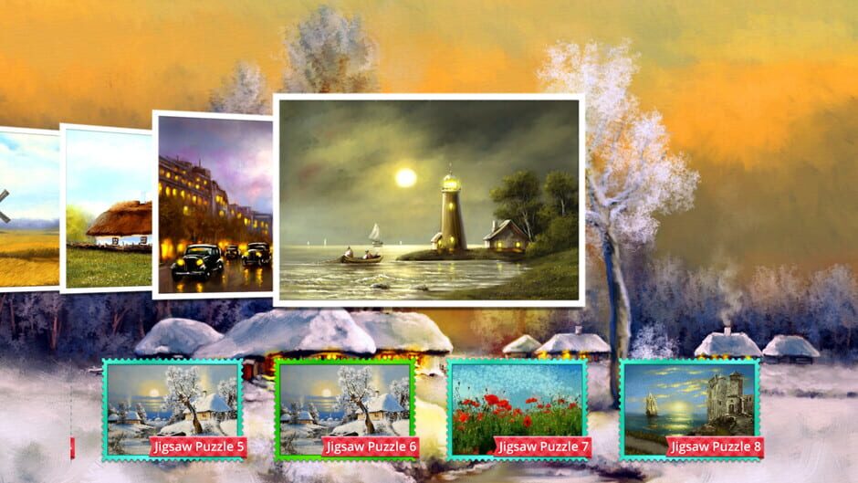 Paintings Jigsaw Puzzles Screenshot