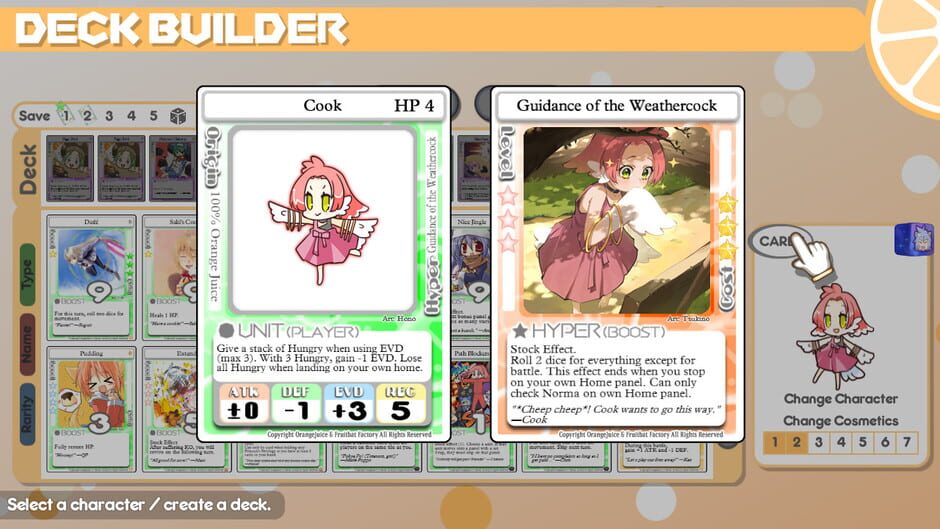 100% Orange Juice: Halena & Cook Character Pack Screenshot
