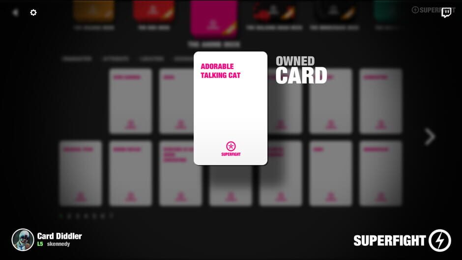 สกรีนช็อตจาก Superfight: The Anime Deck (รูปที่ 3)