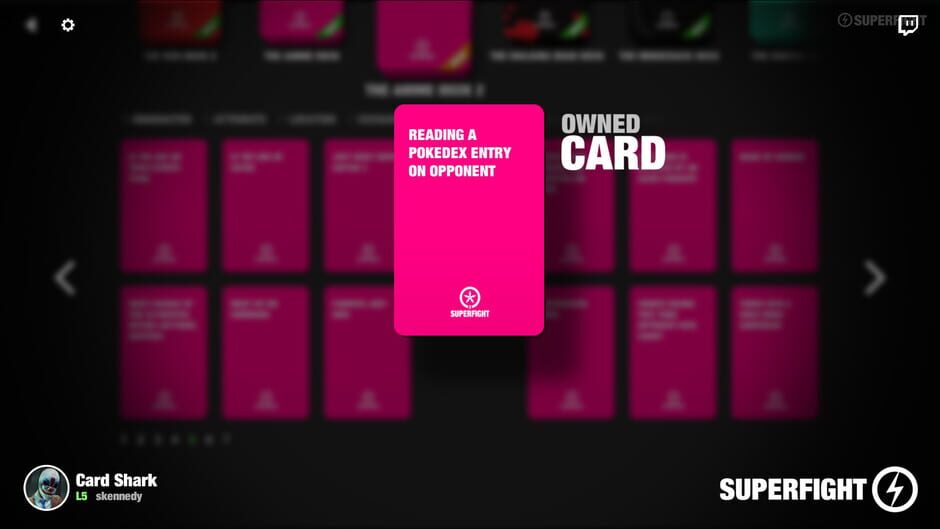 สกรีนช็อตจาก Superfight: The Anime Deck 2 (รูปที่ 2)