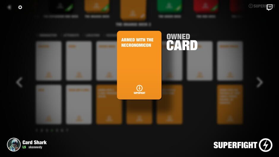 สกรีนช็อตจาก Superfight: The Orange Deck 2 (รูปที่ 2)