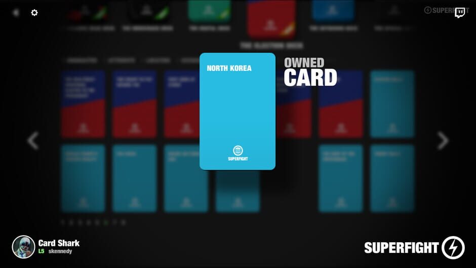 สกรีนช็อตจาก Superfight: The Election Deck (รูปที่ 4)