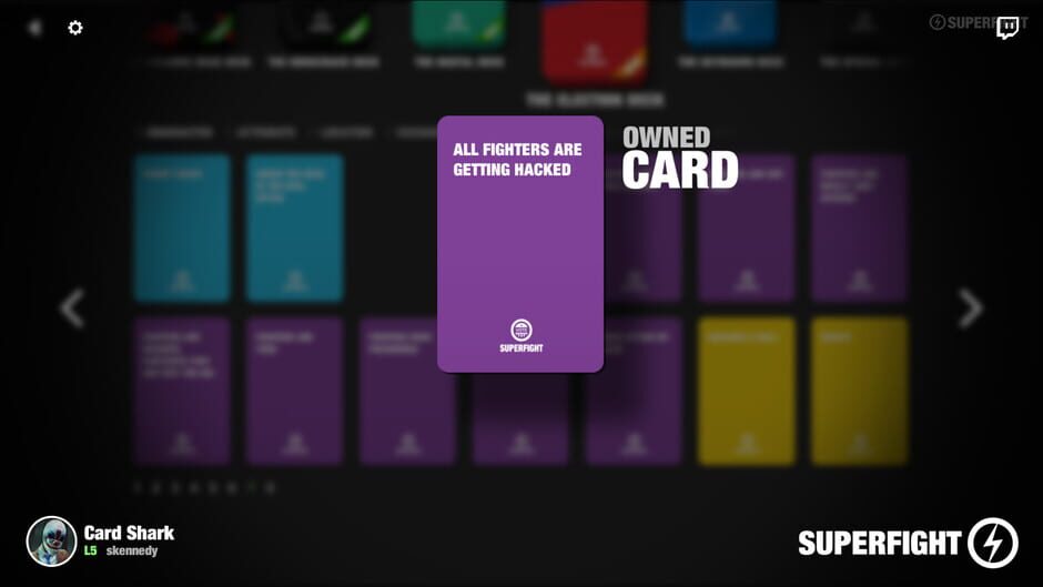 สกรีนช็อตจาก Superfight: The Election Deck (รูปที่ 5)