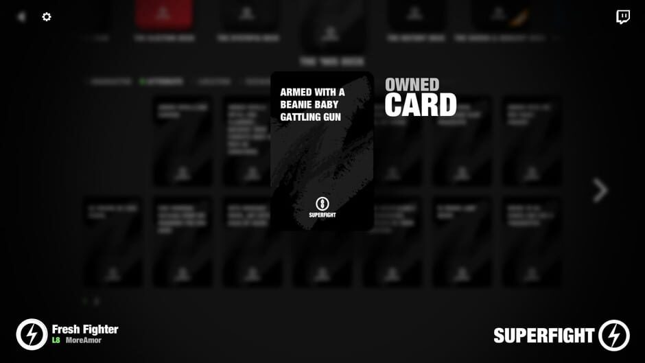 สกรีนช็อตจาก Superfight: The '90s Deck (รูปที่ 3)