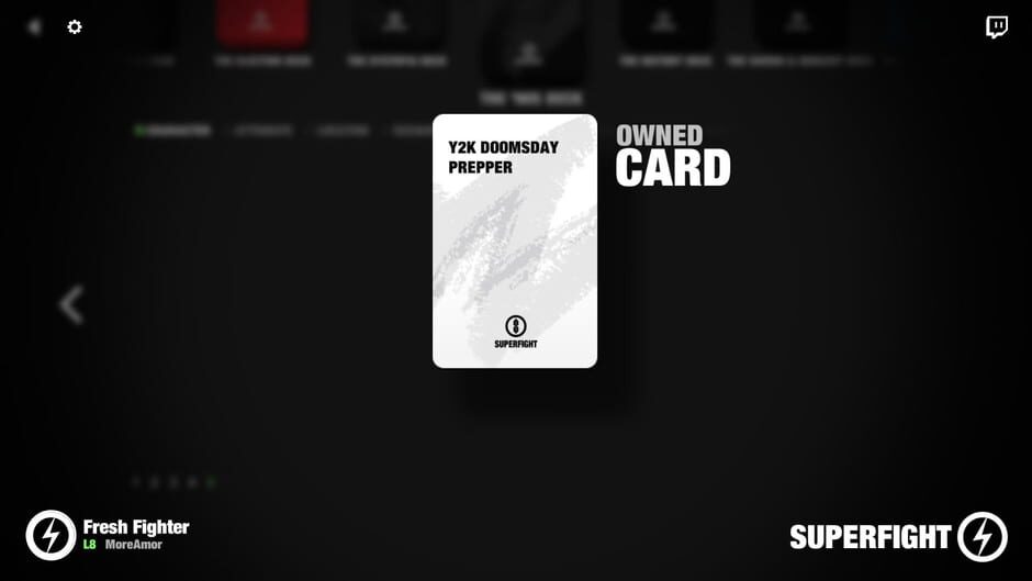 สกรีนช็อตจาก Superfight: The '90s Deck (รูปที่ 5)