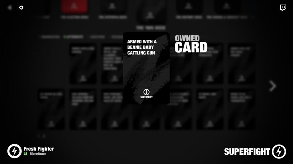 สกรีนช็อตจาก Superfight: The '90s Deck (รูปที่ 6)