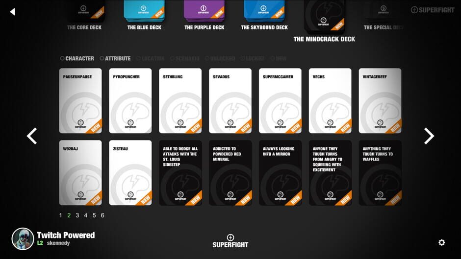 สกรีนช็อตจาก Superfight: The Mindcrack Deck (รูปที่ 3)