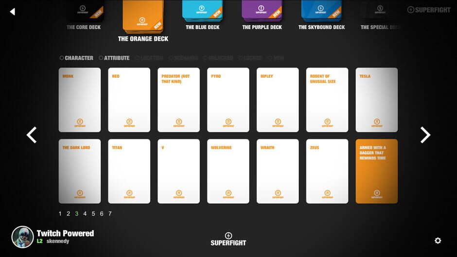 สกรีนช็อตจาก Superfight: The Orange Deck (รูปที่ 2)