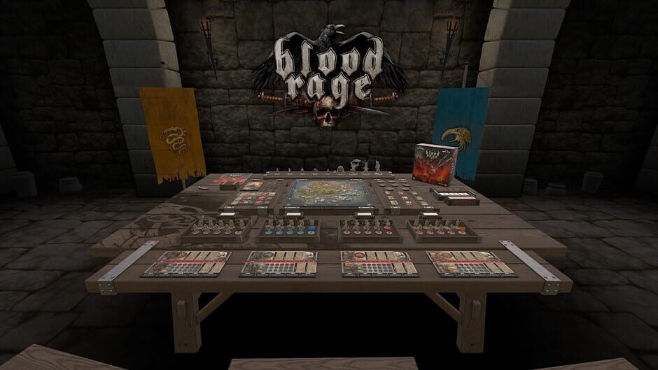 Tabletop Simulator: Blood Rage Screenshot
