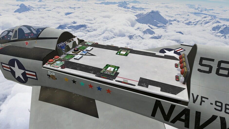 Tabletop Simulator: Down in Flames - Locked-On Screenshot