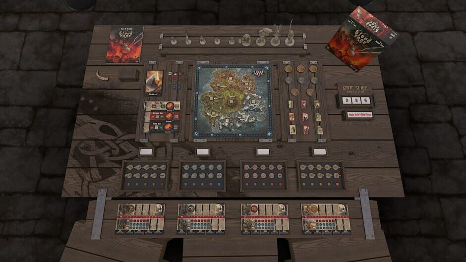 Tabletop Simulator: Blood Rage Screenshot