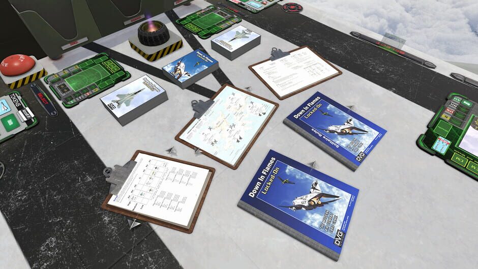 Tabletop Simulator: Down in Flames - Locked-On Screenshot