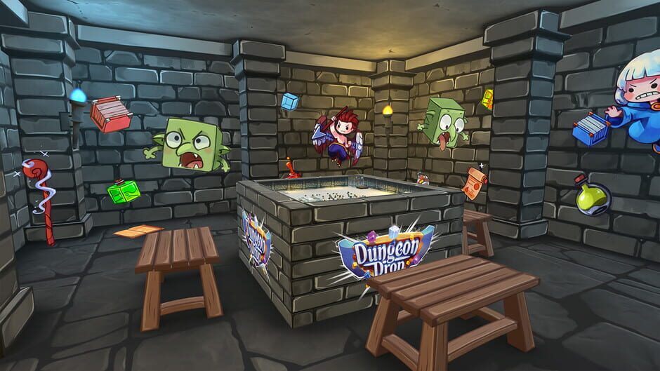 Tabletop Simulator: Dungeon Drop Screenshot