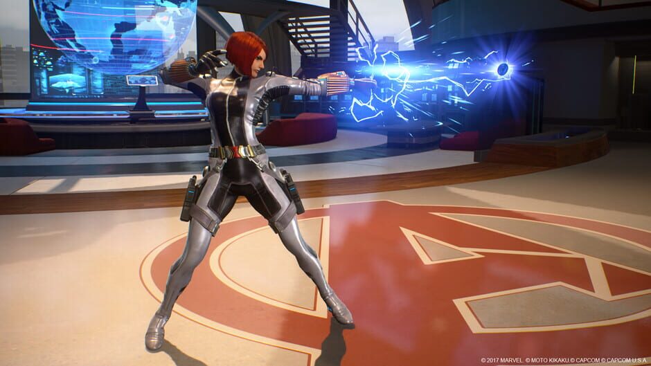 Marvel vs. Capcom: Infinite - Black Widow Screenshot