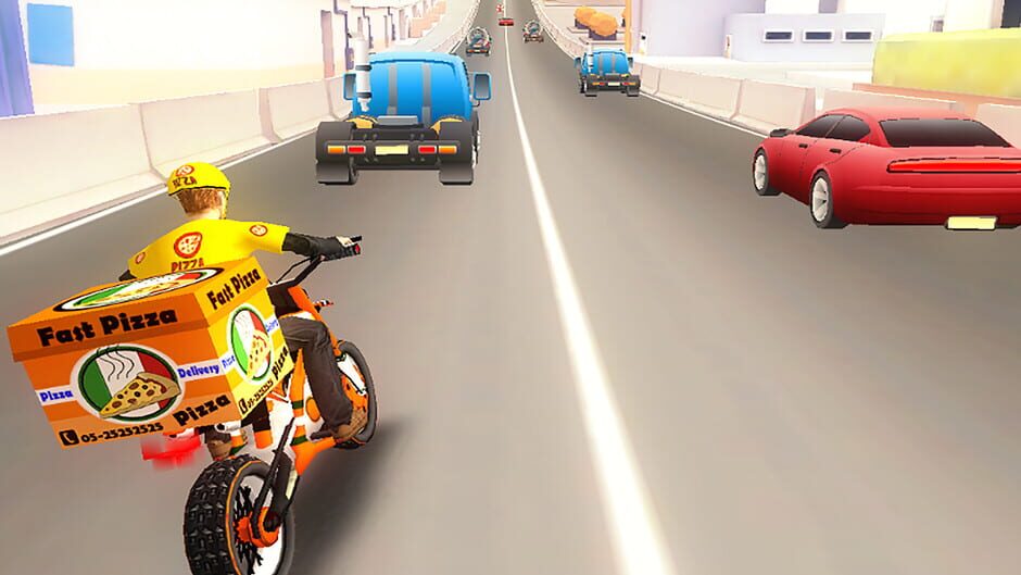Pizza Bike Rider Screenshot