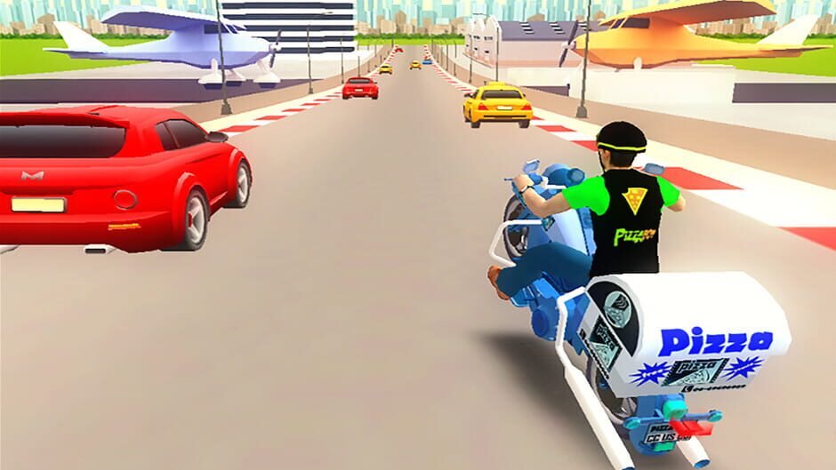 Pizza Bike Rider Screenshot