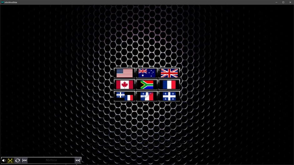 InfiniWordSlide Screenshot