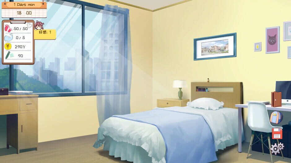 Deskmate Girl Screenshot