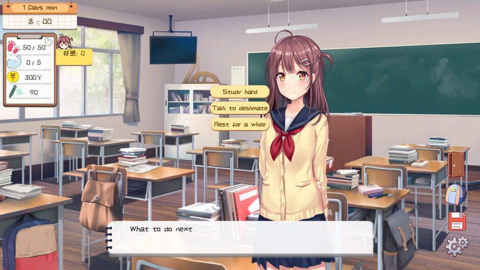 Deskmate Girl Screenshot