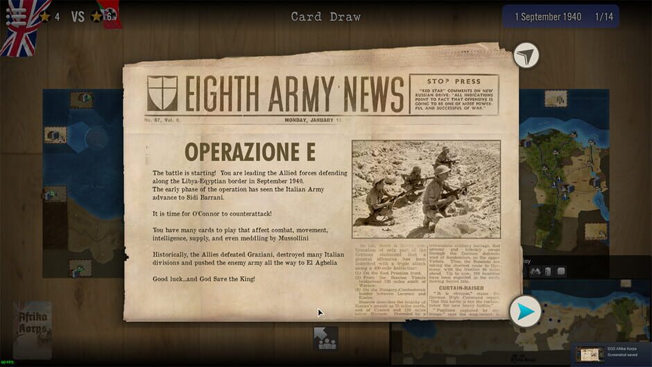 SGS Afrika Korps Screenshot