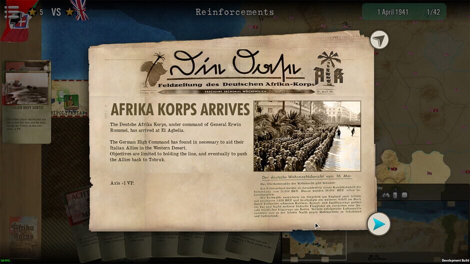 SGS Afrika Korps Screenshot