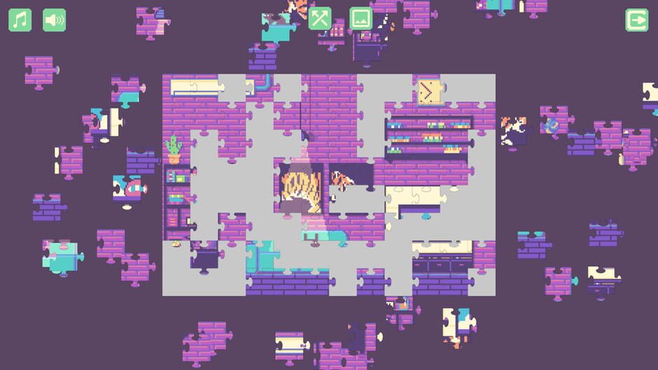 สกรีนช็อตจาก Newton's Life at Home: Pixel Art Jigsaw Puzzle (รูปที่ 3)