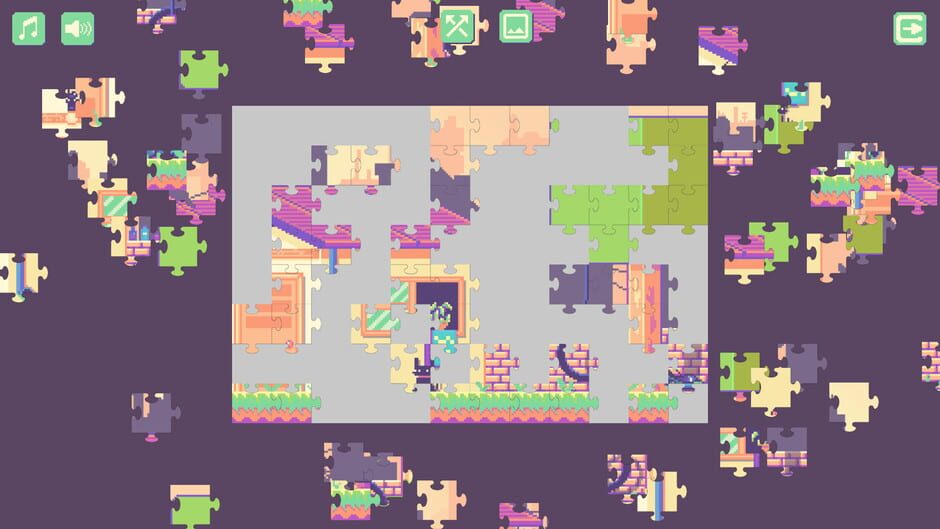 สกรีนช็อตจาก Newton's Life at Home: Pixel Art Jigsaw Puzzle (รูปที่ 5)