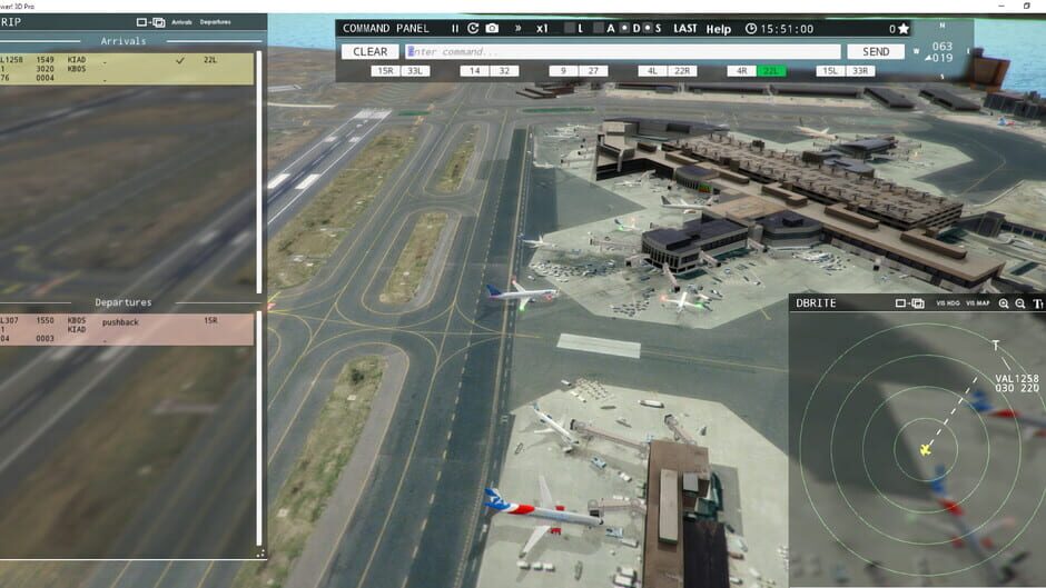 สกรีนช็อตจาก Tower!3D Pro: KBOS Airport (รูปที่ 3)