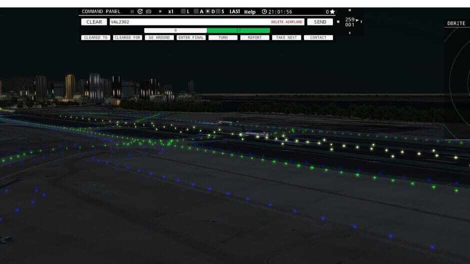 สกรีนช็อตจาก Tower!3D Pro: KSAN Airport (รูปที่ 3)