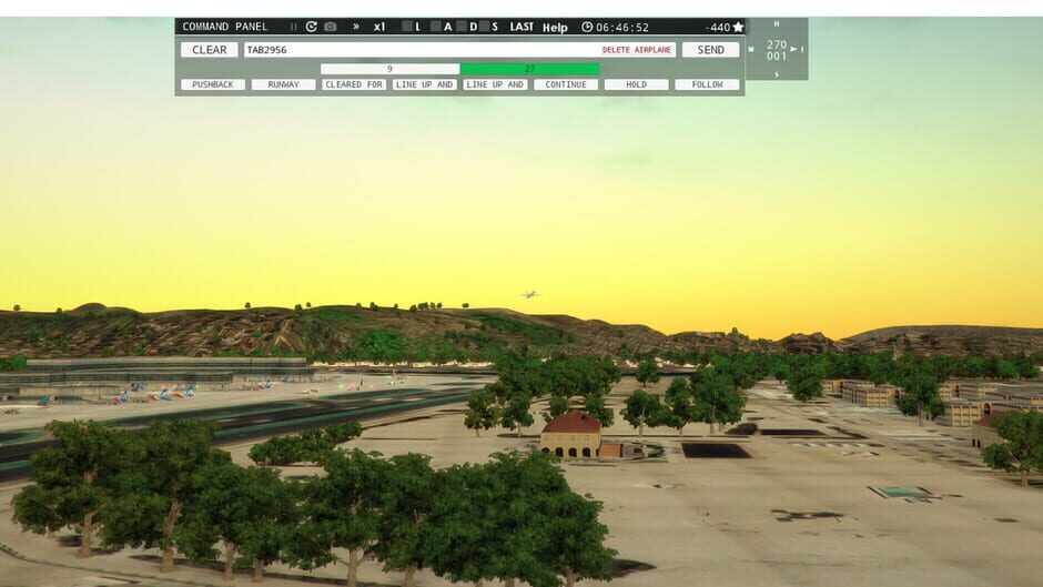 สกรีนช็อตจาก Tower!3D Pro: KSAN Airport (รูปที่ 2)
