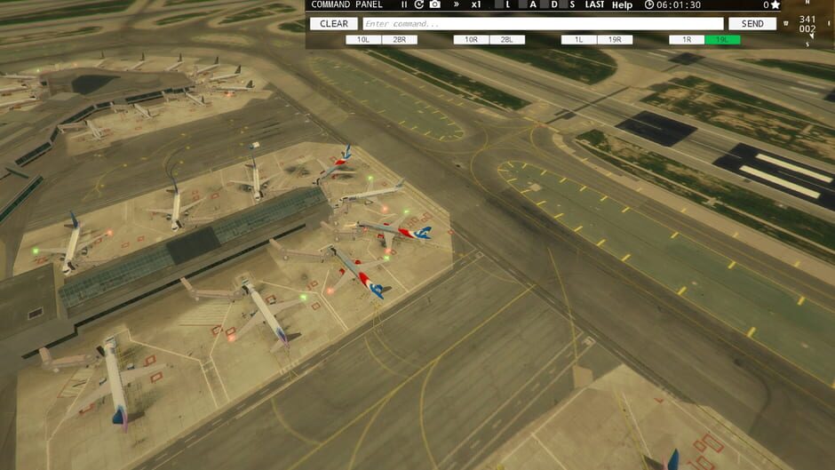 สกรีนช็อตจาก Tower!3D Pro: KSFO Airport (รูปที่ 2)