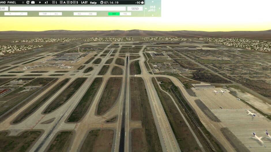 สกรีนช็อตจาก Tower!3D Pro: KMEM Airport (รูปที่ 2)
