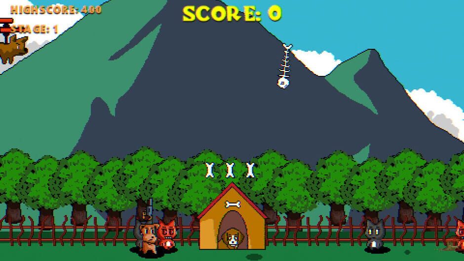 Cat Attack Screenshot