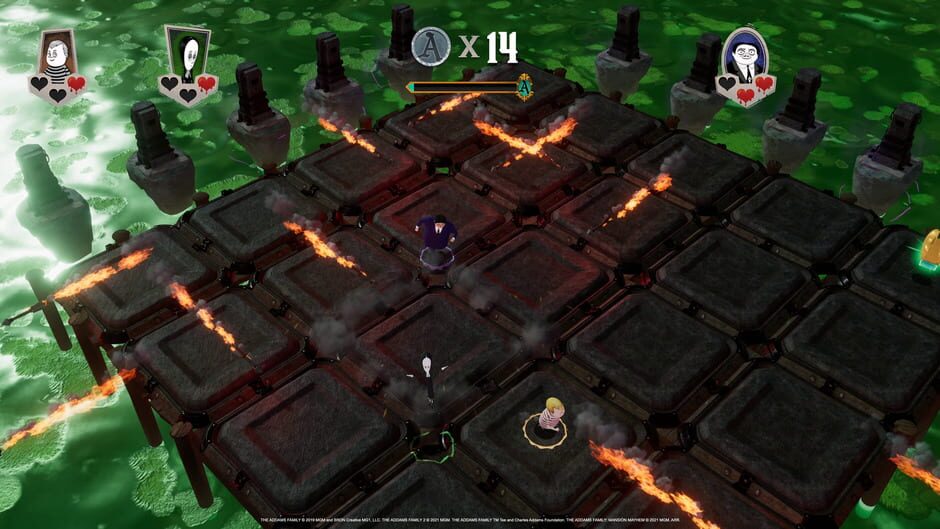 The Addams Family: Mansion Mayhem Screenshot