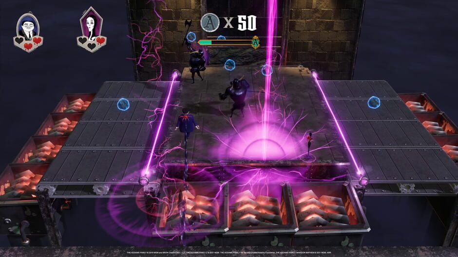 The Addams Family: Mansion Mayhem Screenshot