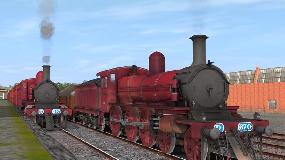 สกรีนช็อตจาก Trainz: A New Era - Victorian Railways Type 4 DD Class Pack: Canadian Red (รูปที่ 3)