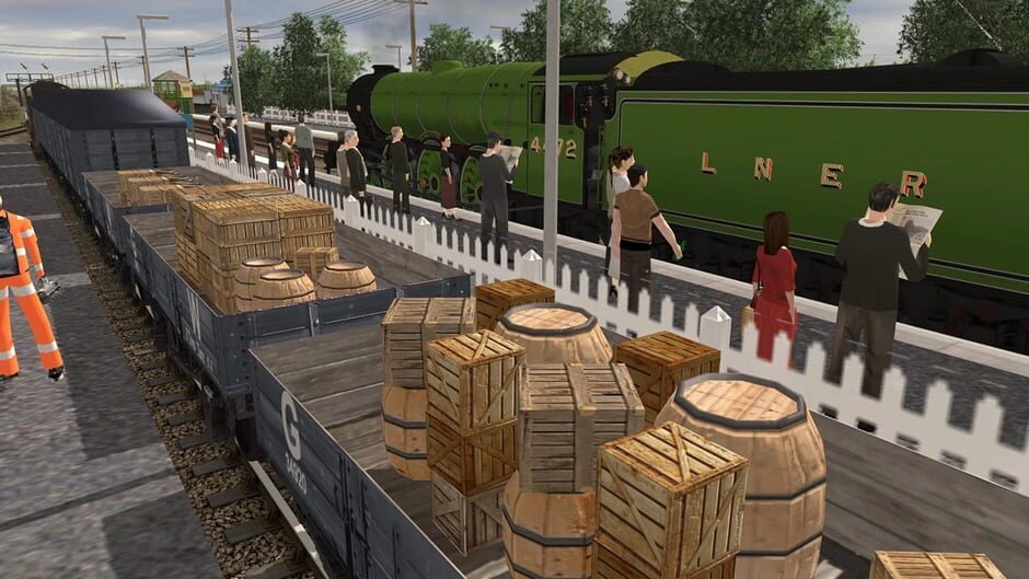 สกรีนช็อตจาก Trainz: A New Era - The Flying Scotsman 1920s (รูปที่ 7)