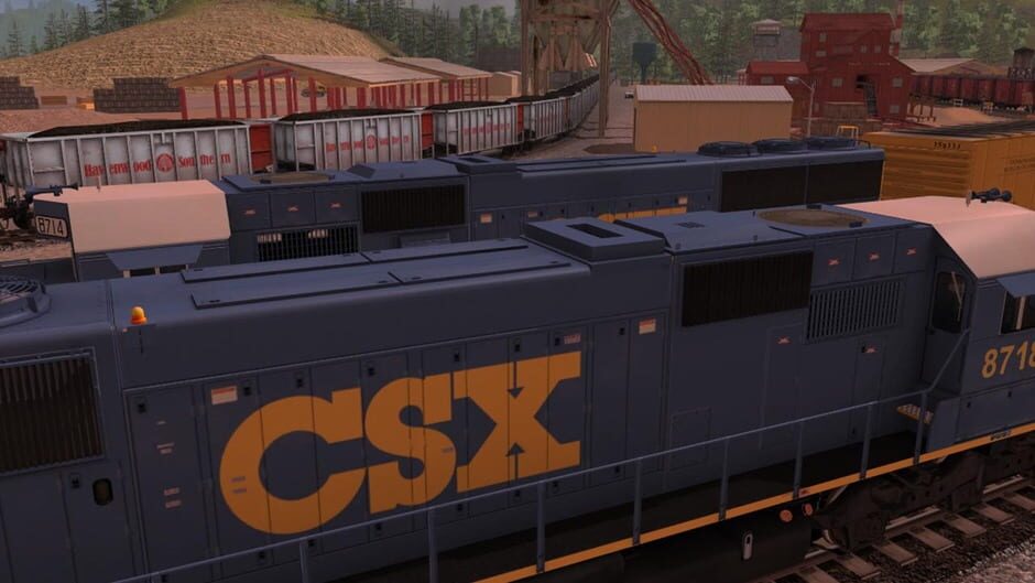 สกรีนช็อตจาก Trainz: A New Era - CSX EMD SD60 (รูปที่ 7)