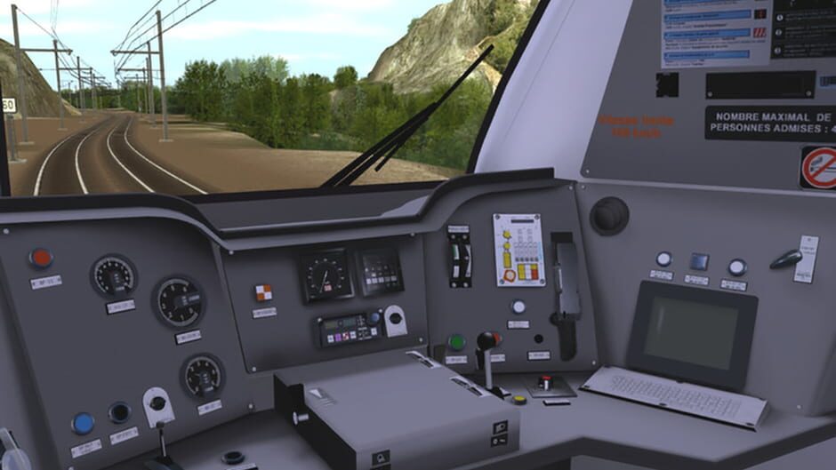 สกรีนช็อตจาก Trainz: A New Era - SNCF: AGC Languedoc (รูปที่ 2)