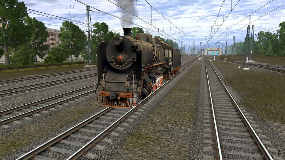สกรีนช็อตจาก Trainz: A New Era - CO17-3373 Russian Loco and Tender (รูปที่ 2)