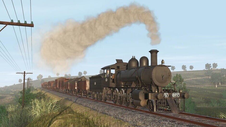 Trainz Railroad Simulator 2019: Victorian Railways V Class FL Black Screenshot