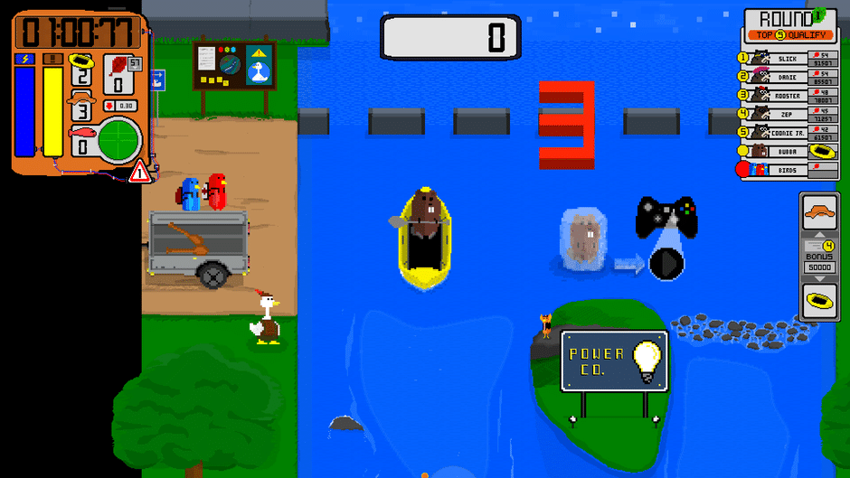 Beaver Fun River Run: Steam Edition screenshot