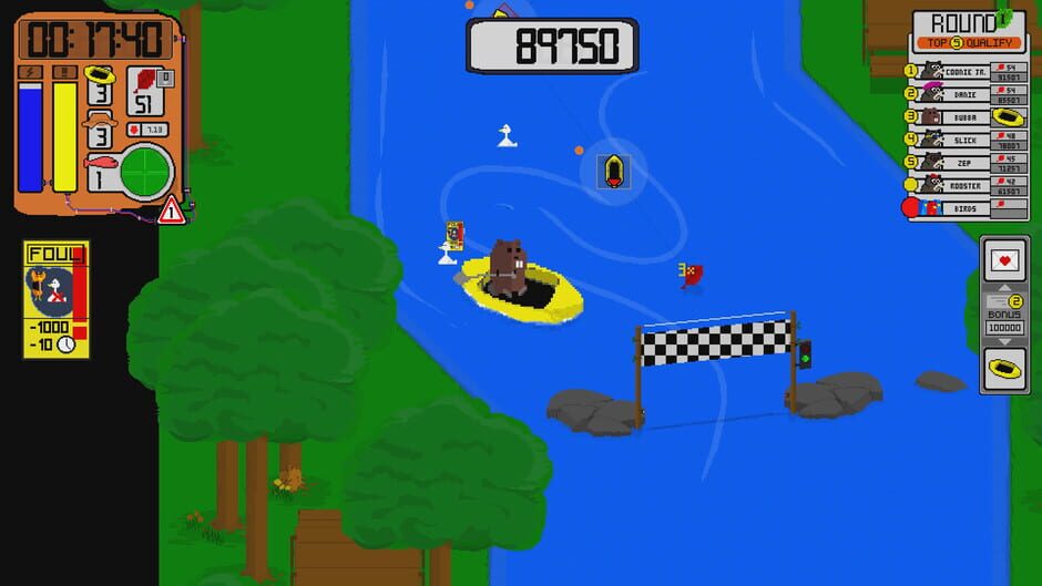 Beaver Fun River Run: Steam Edition Screenshot