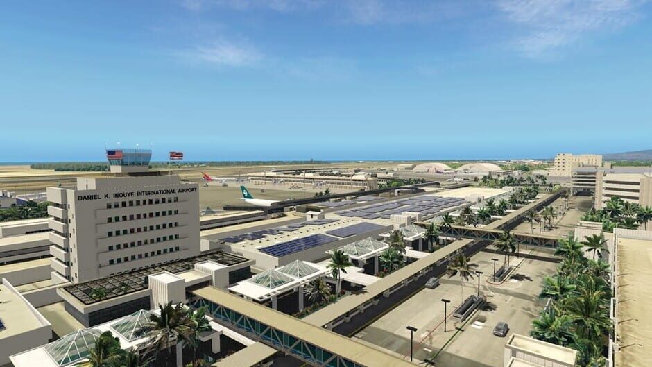 X-Plane 11: FunnerFlight PHNL - Honolulu International Airport + Pearl Harbor Screenshot