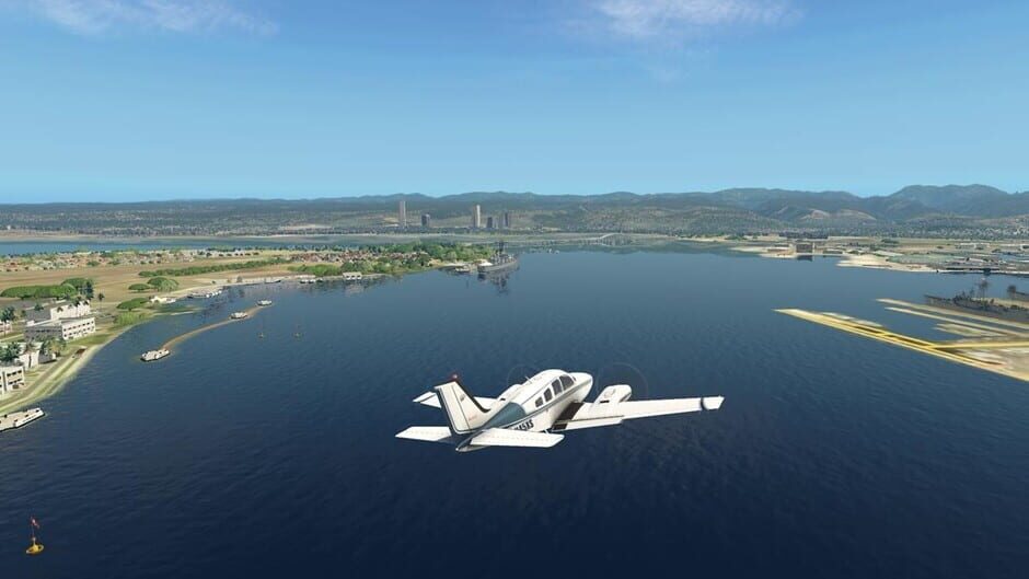 X-Plane 11: FunnerFlight PHNL - Honolulu International Airport + Pearl Harbor Screenshot