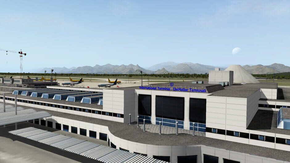 สกรีนช็อตจาก X-Plane 11: Aerosoft - Airport Antalya (รูปที่ 3)