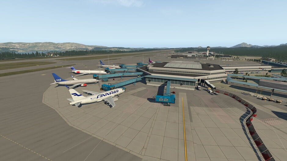 สกรีนช็อตจาก X-Plane 11: Aerosoft - Airport Bergen (รูปที่ 3)