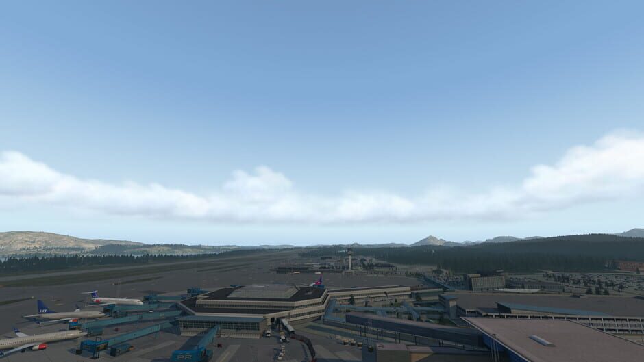 สกรีนช็อตจาก X-Plane 11: Aerosoft - Airport Bergen (รูปที่ 14)