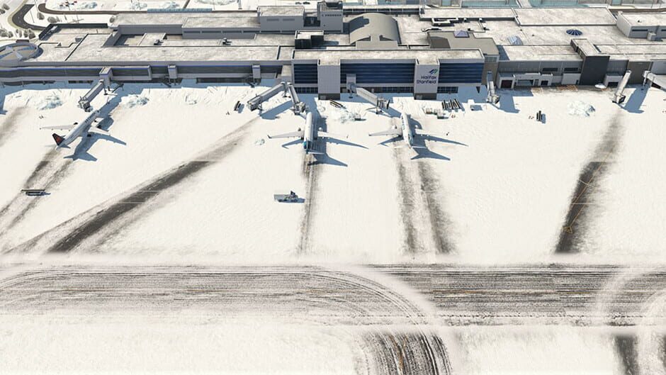 X-Plane 11: Airfield Canada - CYHZ: Halifax Stanfield International Airport Screenshot